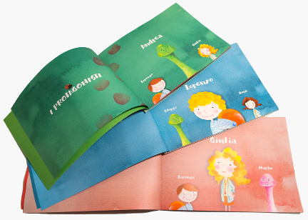 Bubuk un libro per bambini personalizzato